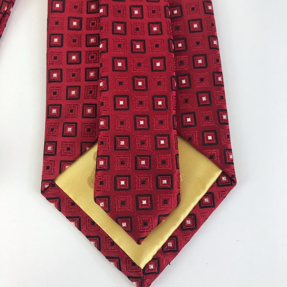 Donald Trump Tie EUC Beautiful Red Black White - Picture 3 of 8